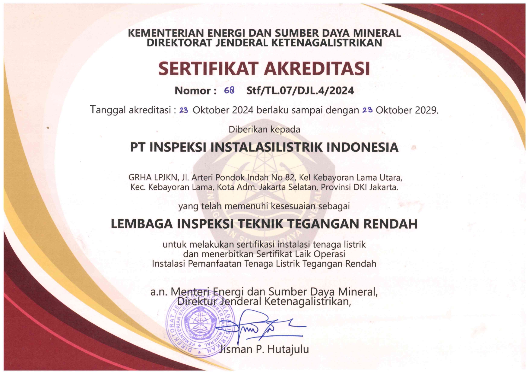 sertifikat akreditasi